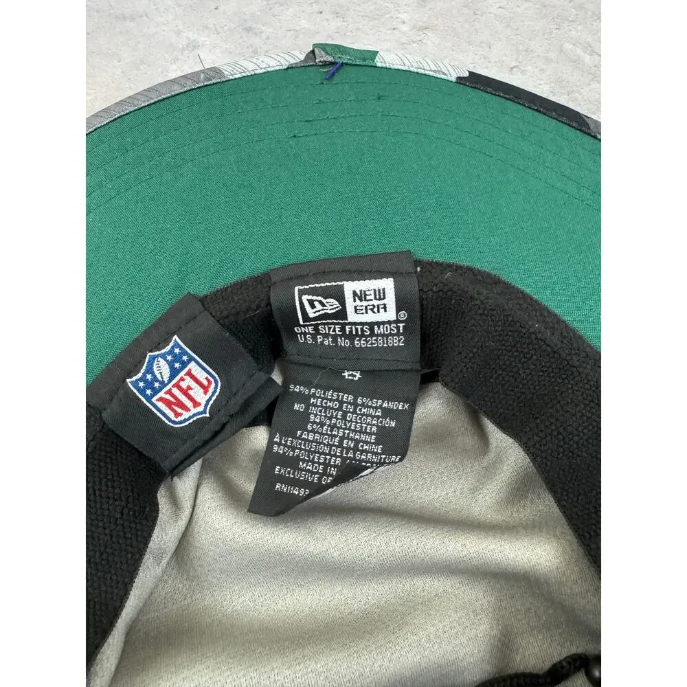 New Era New York Jets Camo Boonie Cap Genuine One Size Fits Most